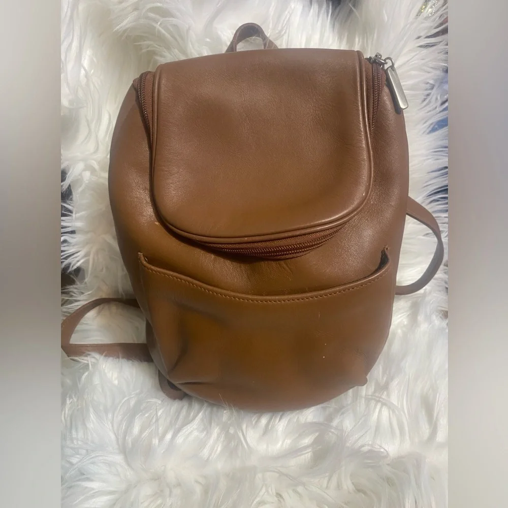 St. John's Bay Brown Backpack with Durable Design